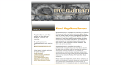 Desktop Screenshot of meganameservers.com
